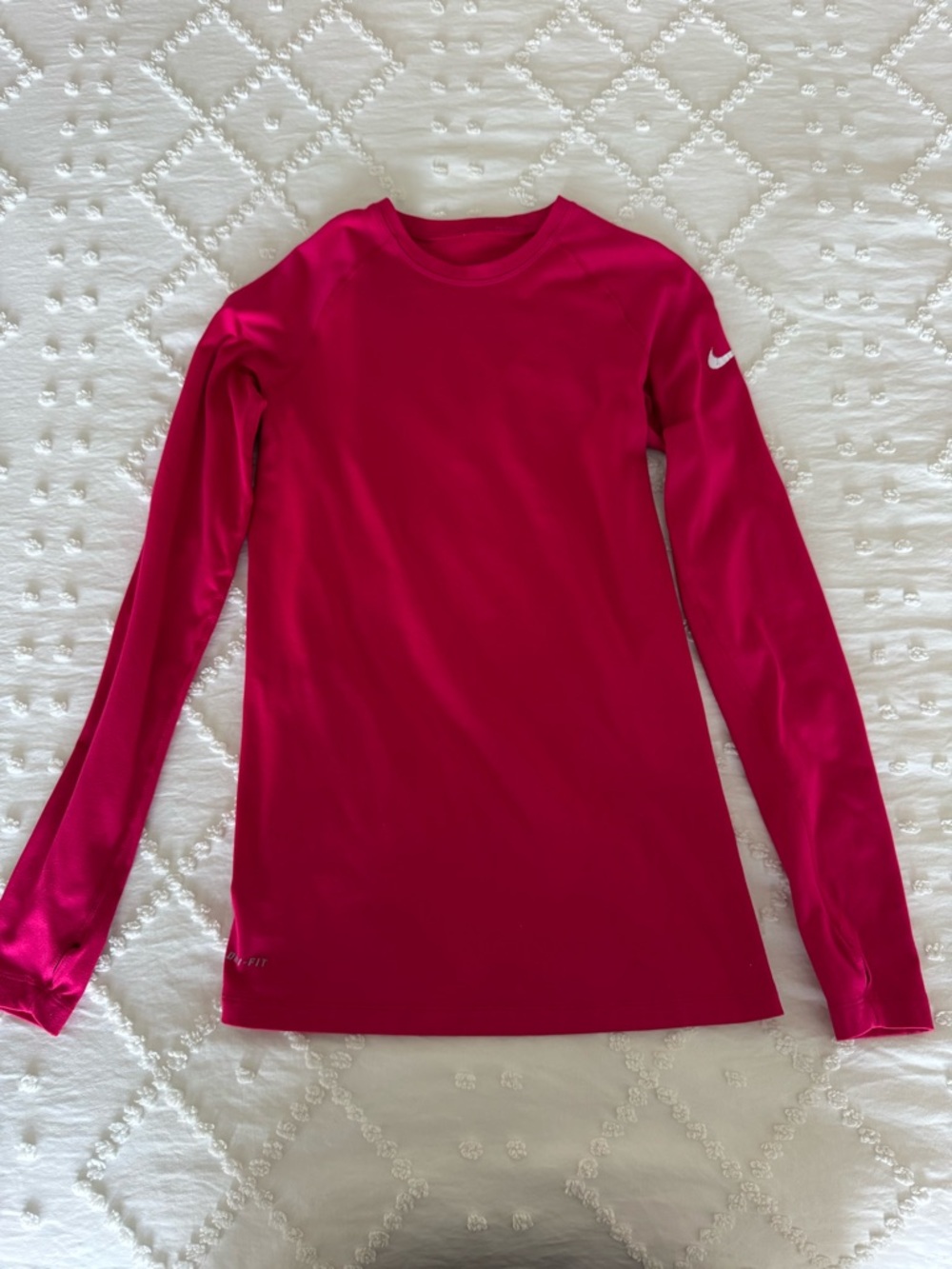 Nike Pro Combat Dri-FIT Compression Top - Hot Pink